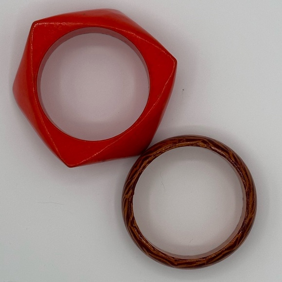 Vintage bangle bracelet pair - Picture 4 of 4